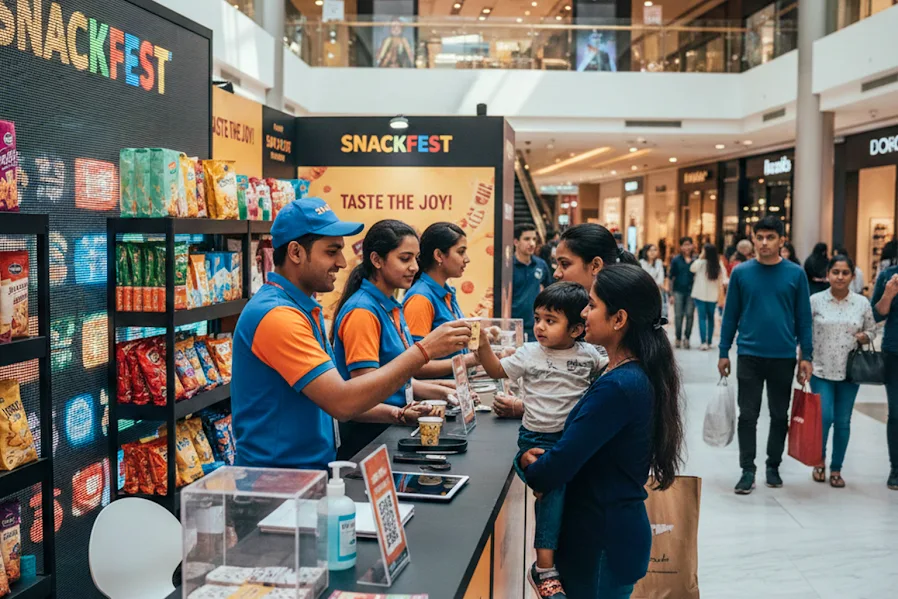 On ground Mall Activations