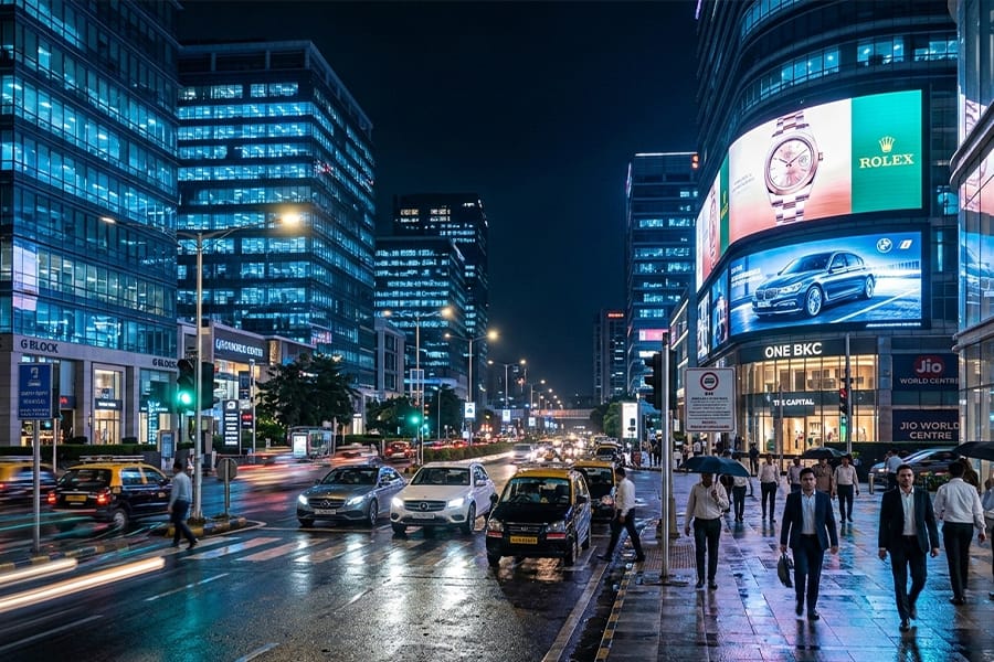 Advertising in Bandra Kurla Complex (BKC) – Mumbai
