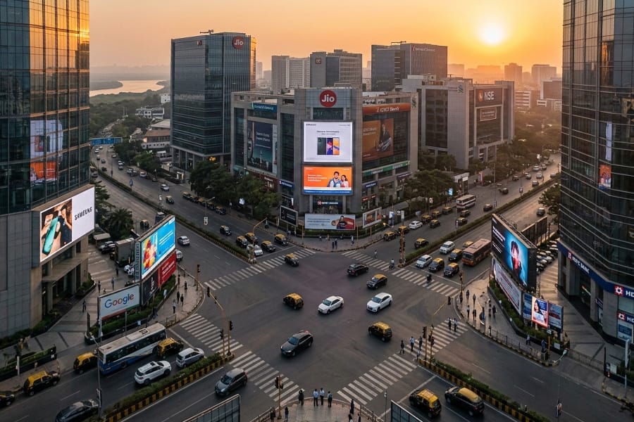 Outdoor Advertising in Bandra Kurla Complex (BKC) – Mumbai