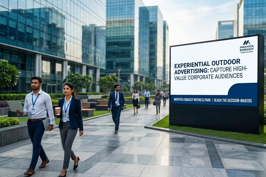 Outdoor Advertising in Manyata Embassy Business Park – Bengaluru