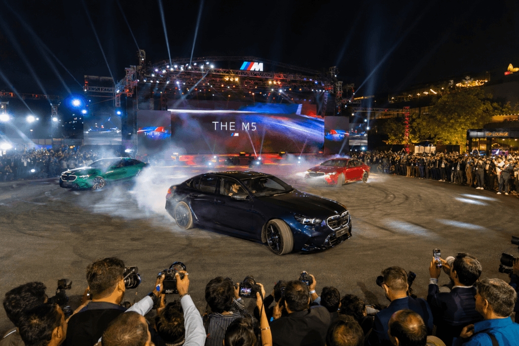 car launch event