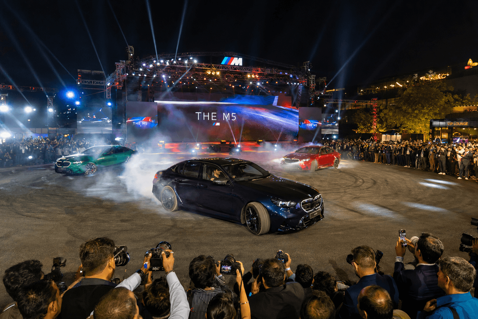 car launch event