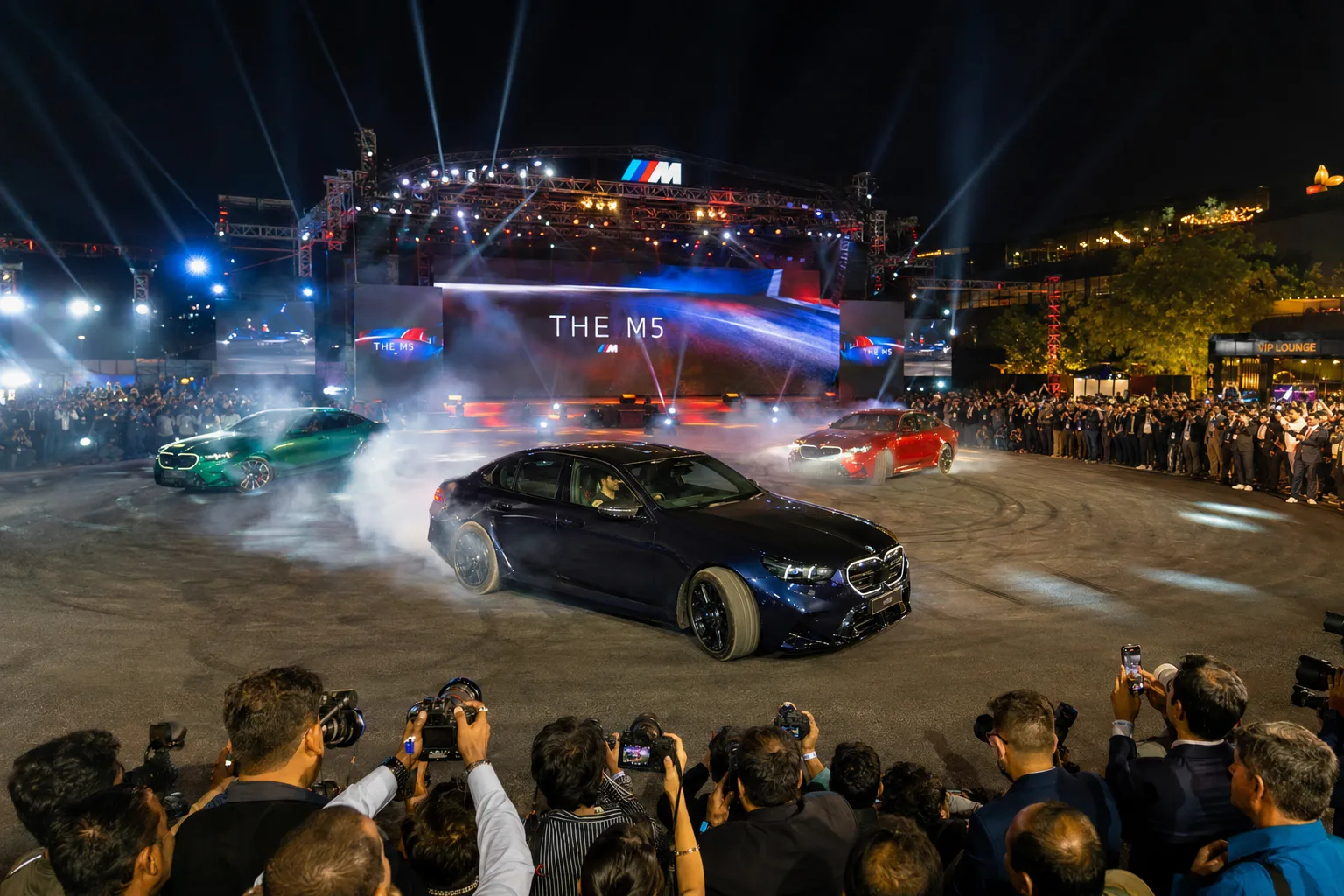 car launch event