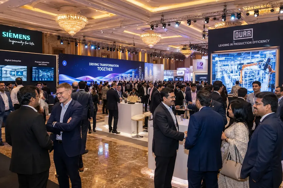 Premium venue setup for dealer meet event management