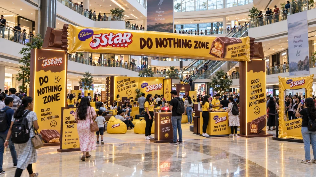 mall activation fmcg product pic